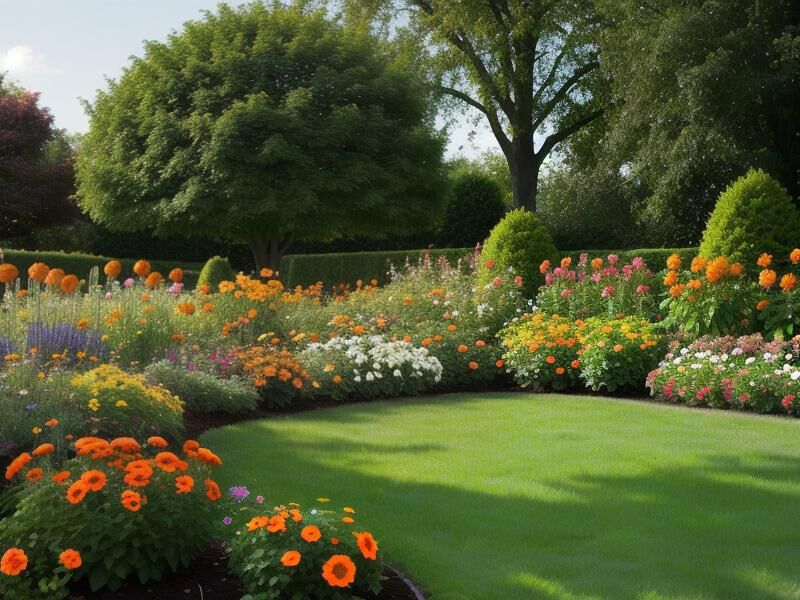 Guêpes — nid dans le jardin